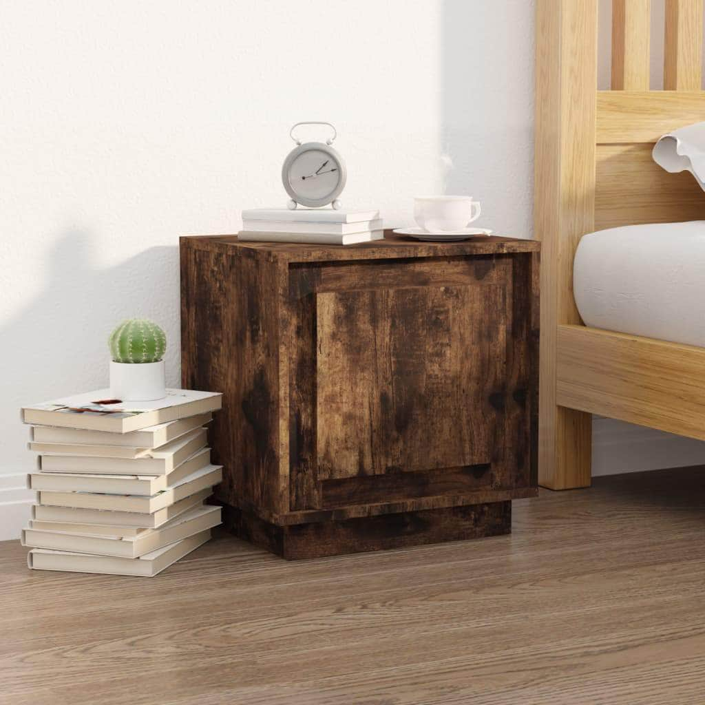 Harmony Duo White Engineered Wood Bedside Cabinets Set