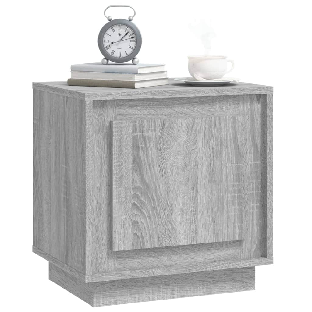 Harmony Duo White Engineered Wood Bedside Cabinets Set