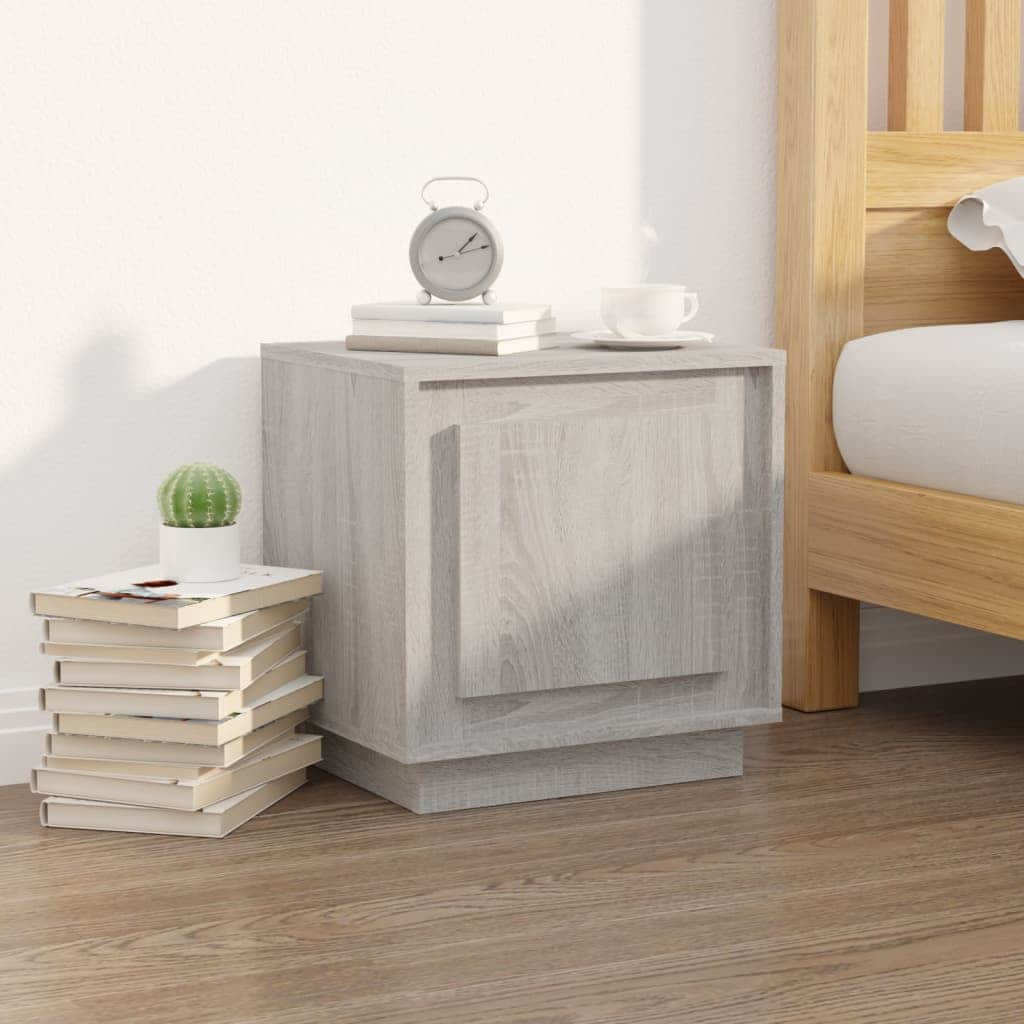 Harmony Duo White Engineered Wood Bedside Cabinets Set