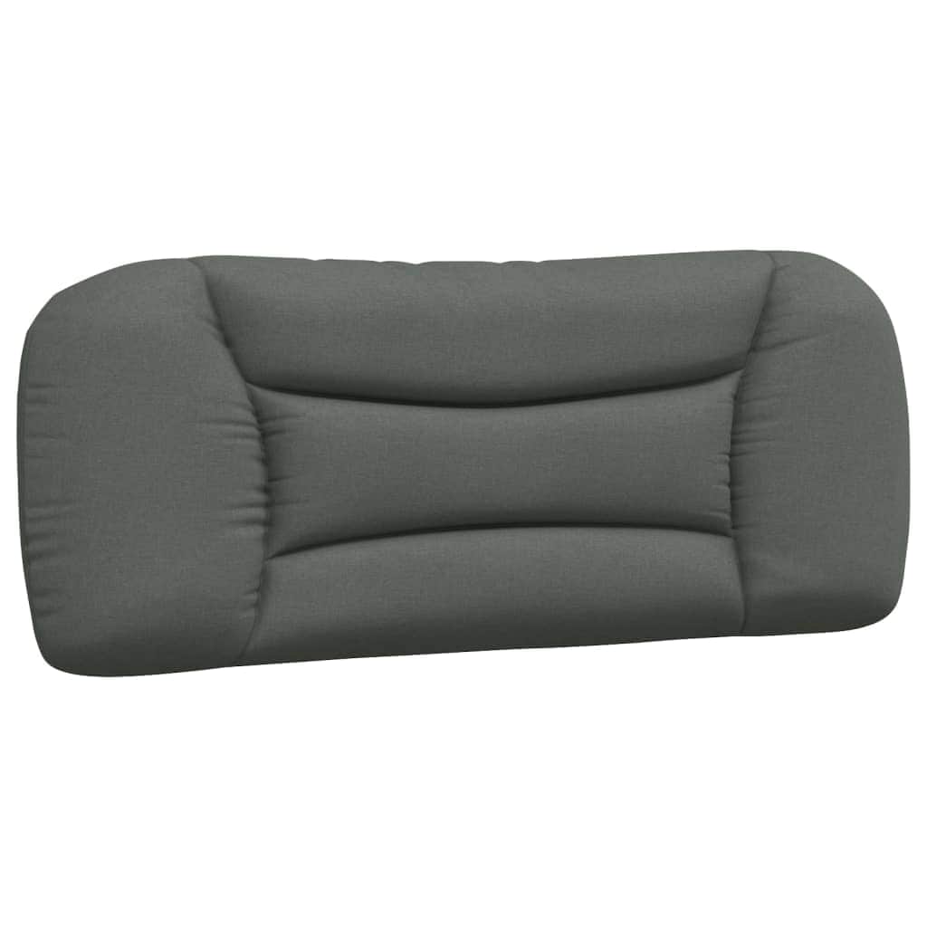Headboard Cushion Dark Grey Fabric