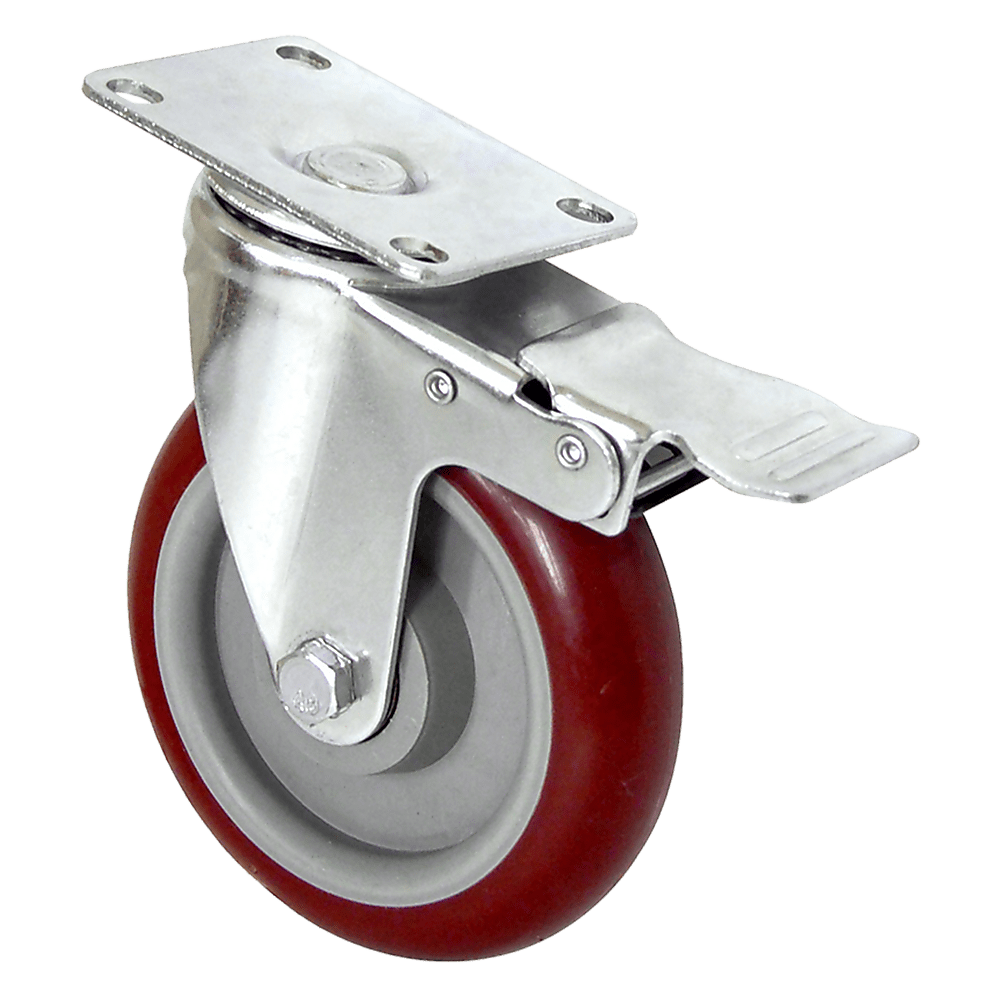 Heavy Duty 5" Swivel Castor Wheels (Set Of 4)