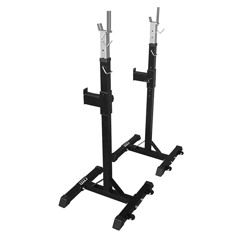 Heavy-Duty Squat Rack with Barbell Holder