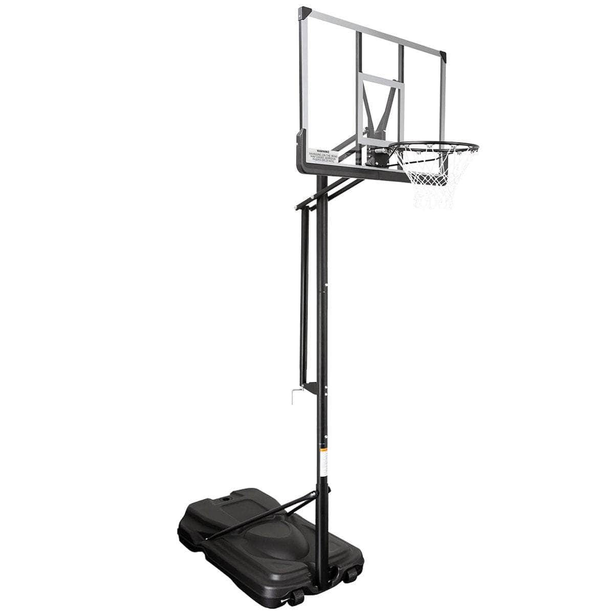 Height-Adjustable Basketball Portable Hoop for Kids and Adults