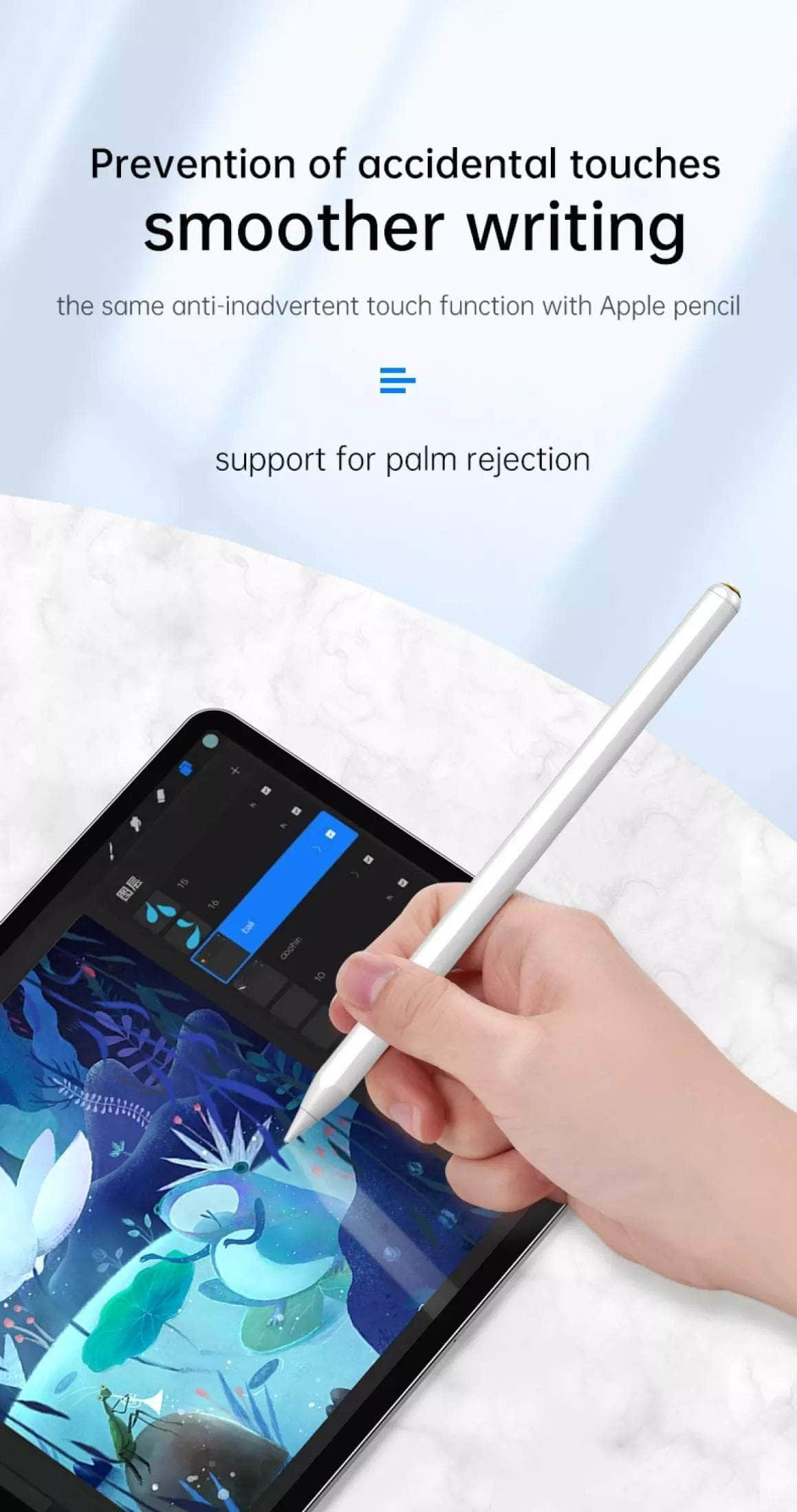 Hg04 Automatic Capacitive Stylus Pen For Ipad