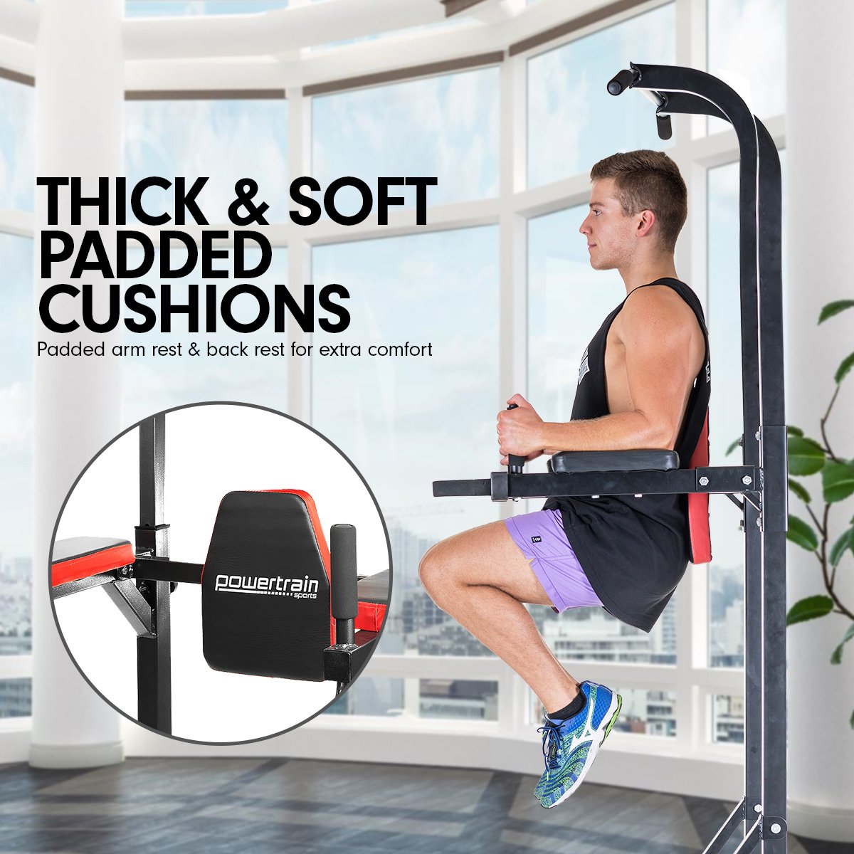 Multi Station Home Gym Chin-up Pull-up Tower