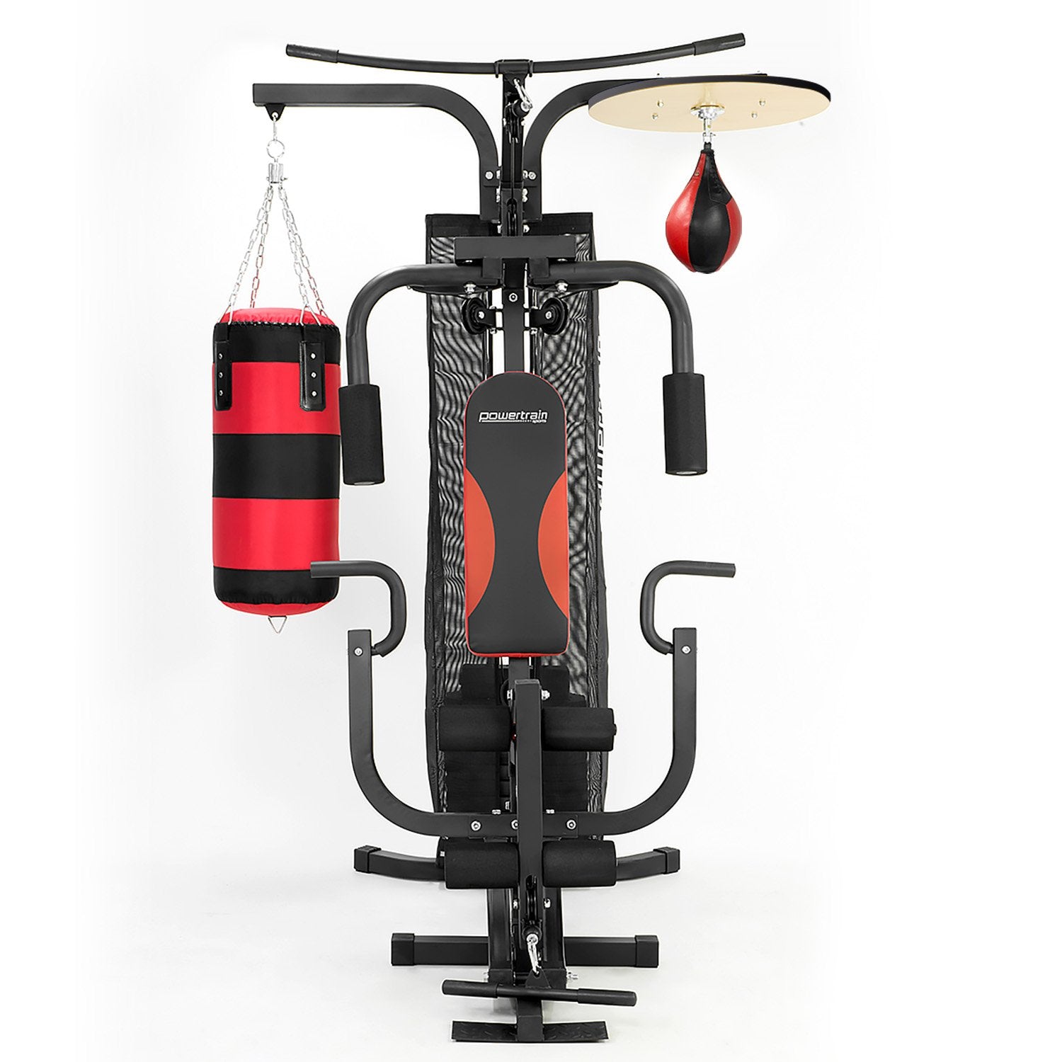 Home Gym Multi Station with Boxing Punching Bag Speed Ball