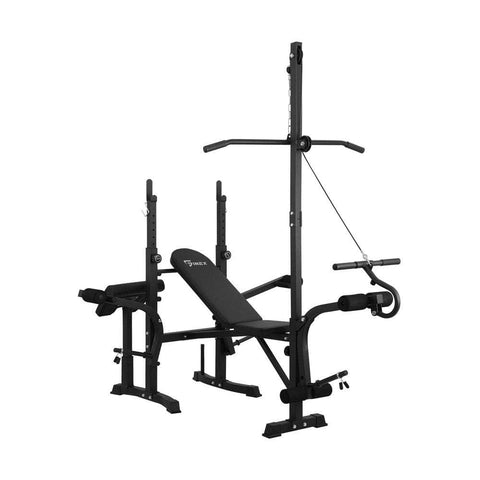 High-Capacity Weight Bench and Multi-Station Gym Equipment