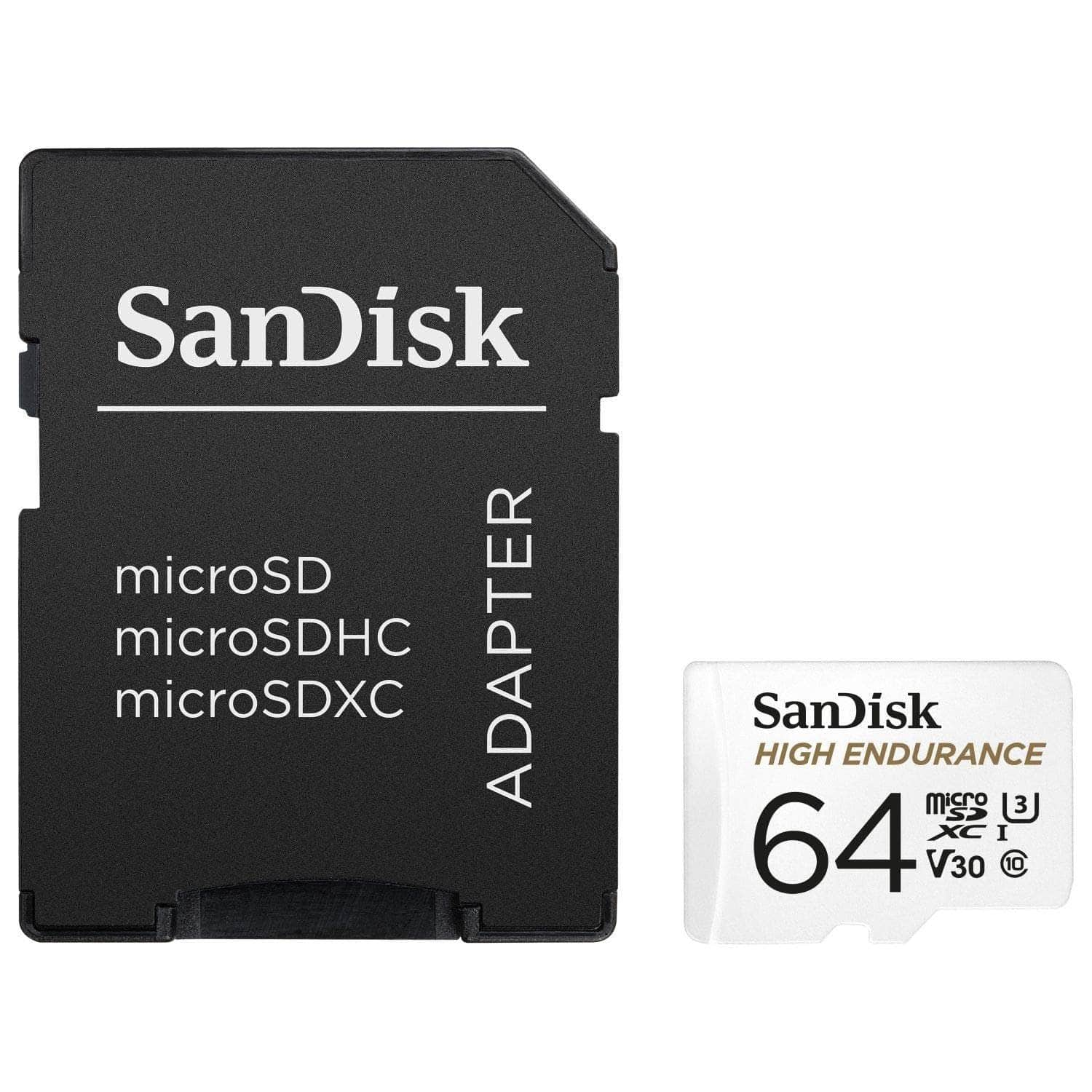 High Endurance Microsdhc Card Sqqnr 64G Uhs-I C10 U3 V30