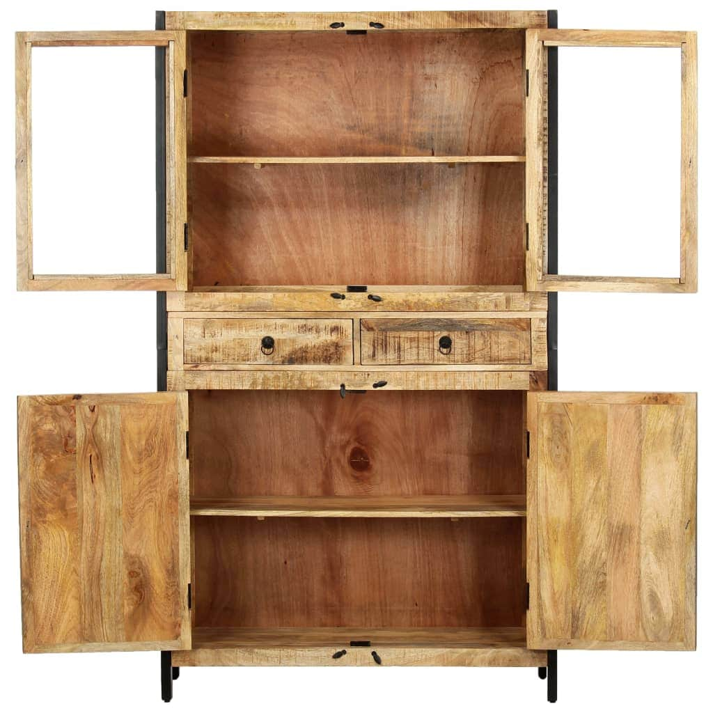 Highboard,  Solid Mango Wood