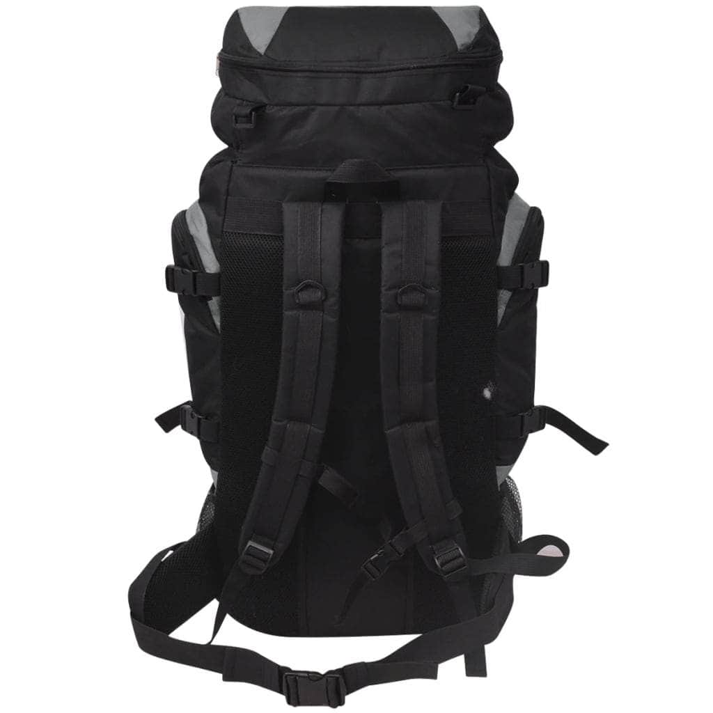 Hiking Backpack Black and Grey