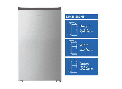 Hisense 125L Mini Bar Fridge and Cooler HRBF125S