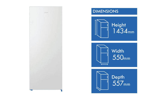 Hisense 155L Vertical Freezer - Brand New HRVF155