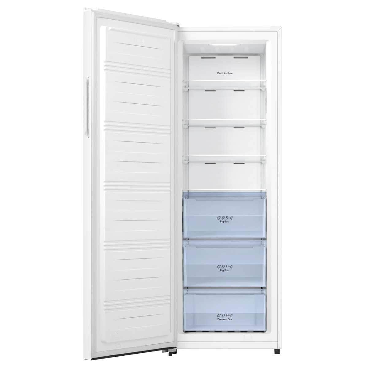 Hisense 240L Upright Hybrid Fridge Freezer White HRVF240