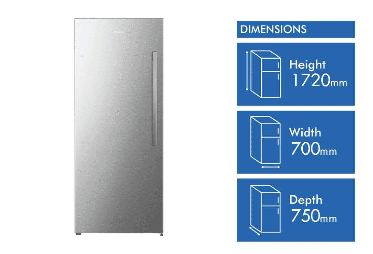 Hisense 384L Vertical Hybrid Freezer - Brand New HRVF384S