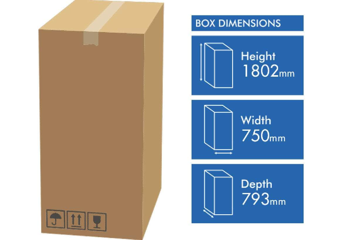 Hisense 384L Vertical Hybrid Freezer - Brand New HRVF384S