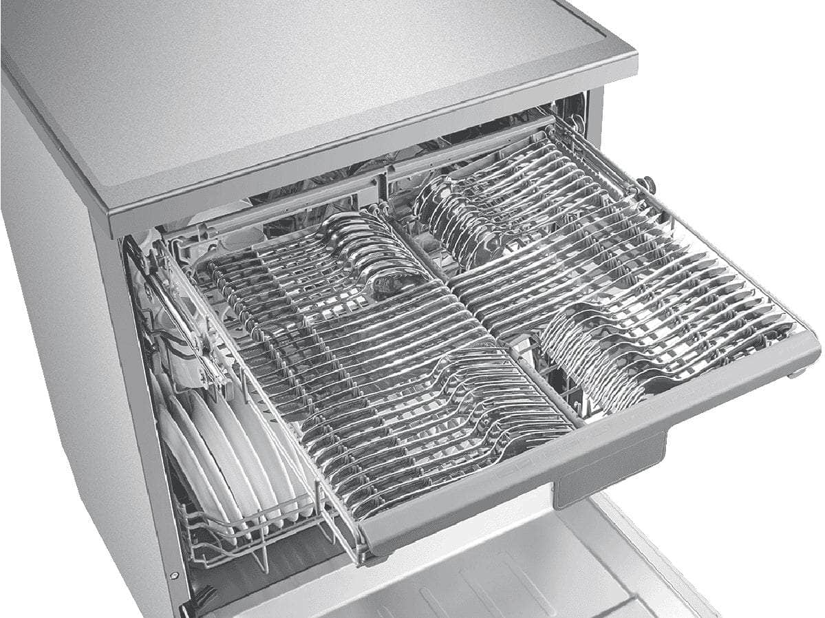 Hisense 60Cm Freestanding Top Bench Dishwasher Stainless Steel HSCM15FS