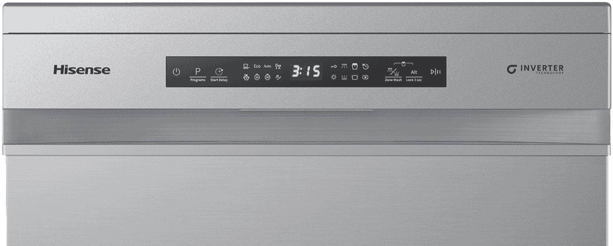 Hisense 60Cm Freestanding Top Bench Dishwasher Stainless Steel HSCM15FS