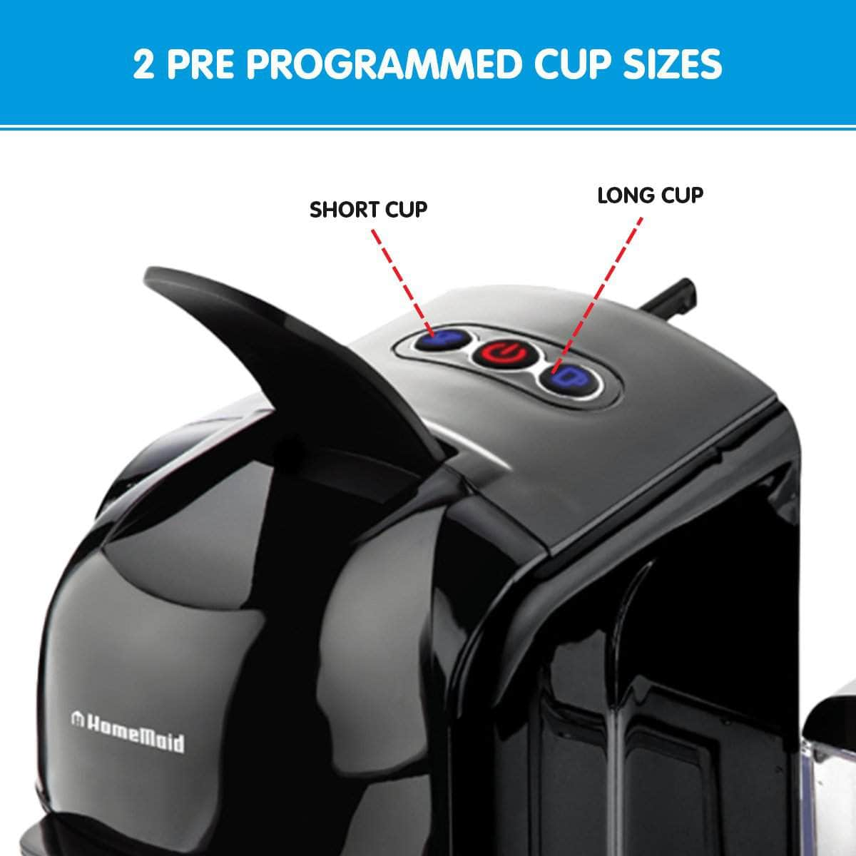 Homemaid 3-In-1 Cm511Hm Coffee Multi Capsule Pod Machine