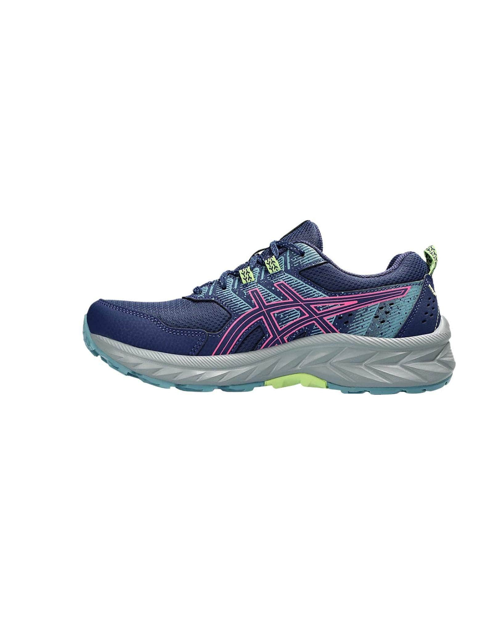 Hot Pink Asics Gel Cushioned Running Shoes Women'S