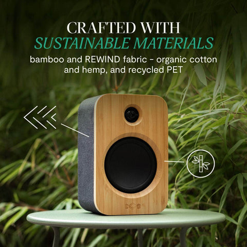 House of Marley Get Together Duo Speakers Bluetooth, Bookshelf Style