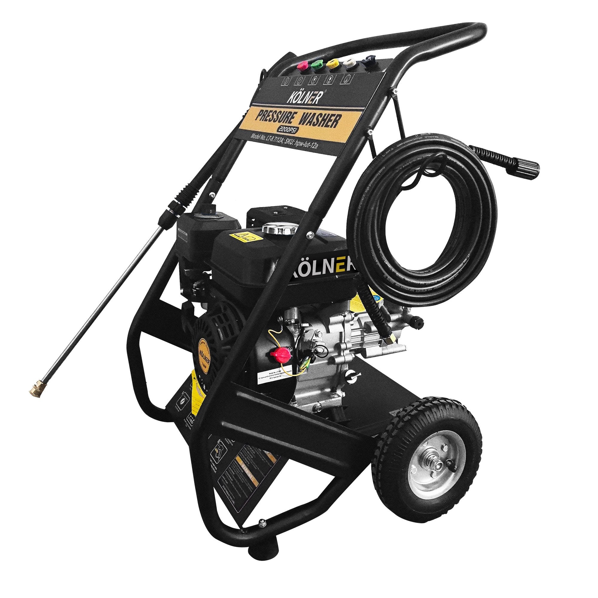 LT-12A 7HP 2200PSI Petrol Engine High Pressure Washer 7.5LPM