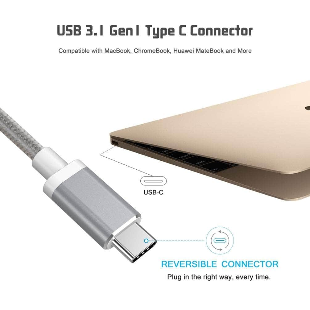 Hub-V02 Usb-C To Vga & Usb Multiport Adapter