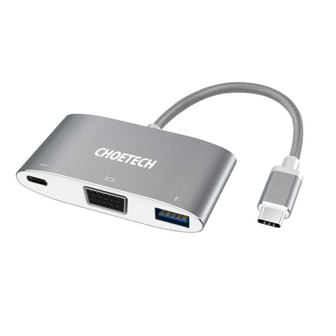 Hub-V02 Usb-C To Vga & Usb Multiport Adapter