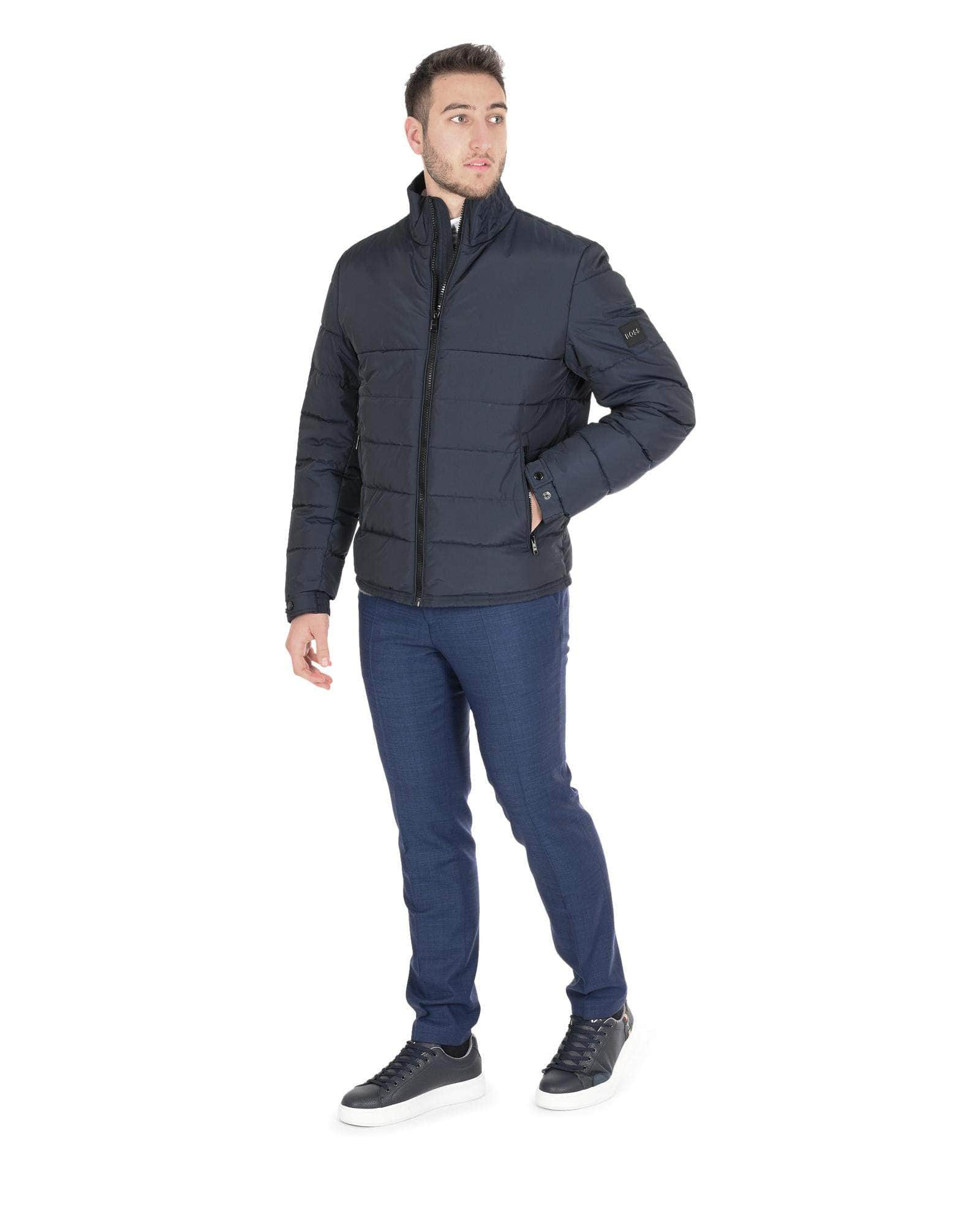 Hugo Boss Men'S Dark Blue Poly Outerwear