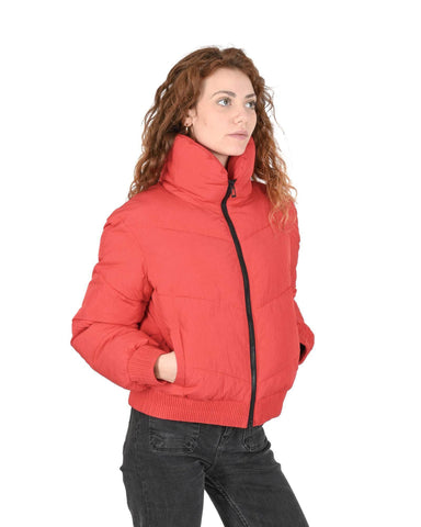 Hugo Boss Red Polyamide Jacket Scarlet Statement