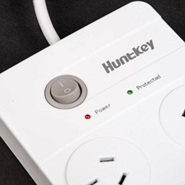 Huntkey Power Board (SAC604) with 6 sockets and 2 USB ports