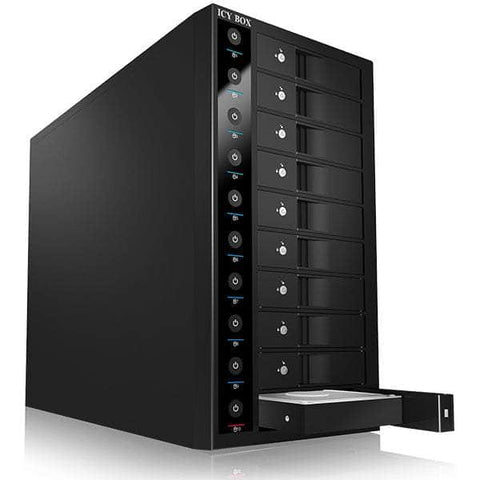 I10-Bay External Single System For 10X Sata 3.5