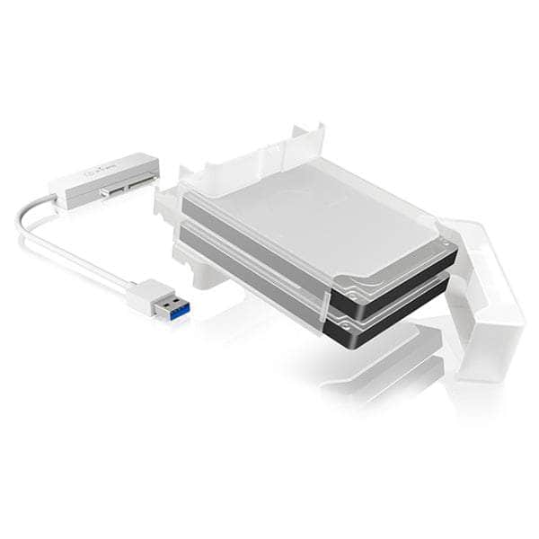 Iadapter And Enclosure For 2X 2.5" Sata Hdds/Ssds