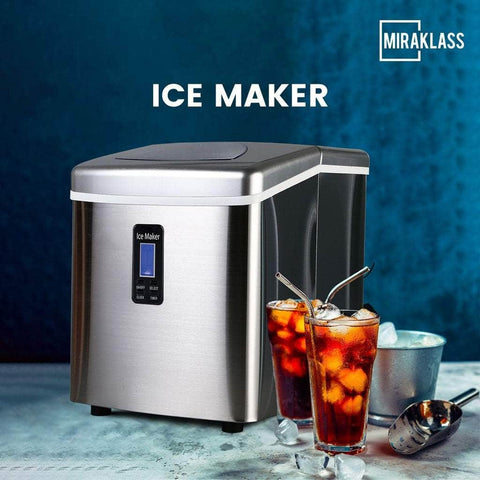 Ice Maker Machine Stainless Steel 3.2L