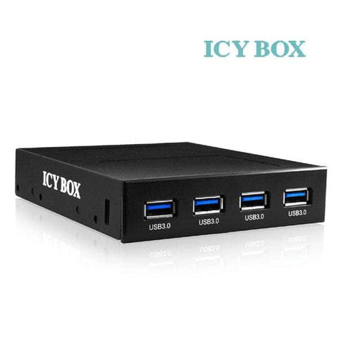 Icy Box 3.5" Front Adapter With 4X Usb 3.0 Interface (Ib-866)