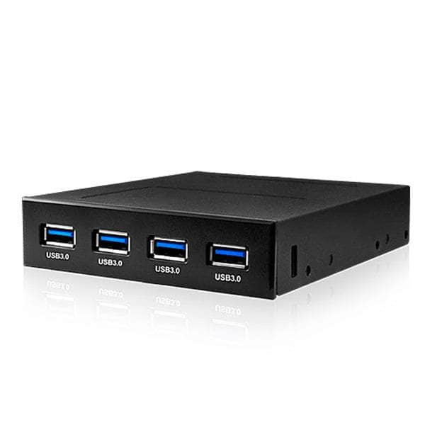 Icy Box 3.5" Front Adapter With 4X Usb 3.0 Interface (Ib-866)