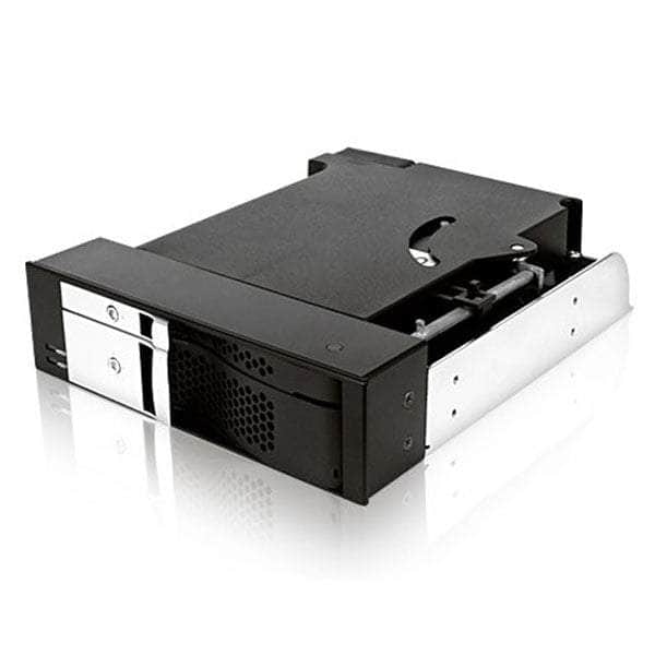ICY BOX Trayless module for 1x 2.5" and 1x 3.5" SATA HDDs in 1x 5.25" bay (IB-172SK-B)