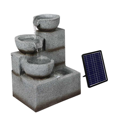 Solar Fountain Water Bird Bath