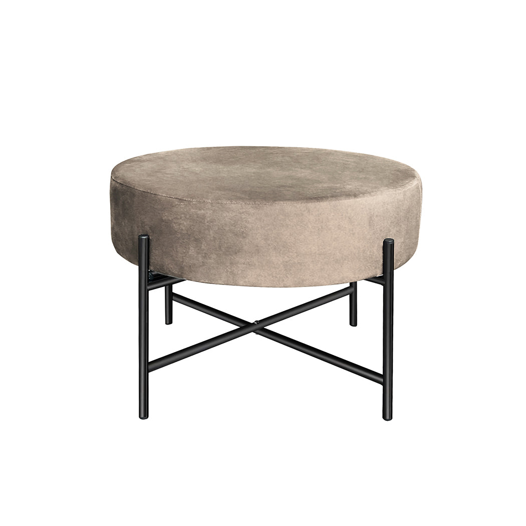 Round Dressing Vanity with Footstool: A Stylish Addition to Your Space