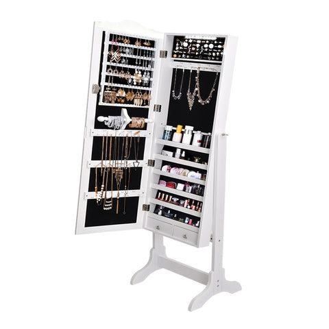 Mirror Jewellery Cabinet Storage