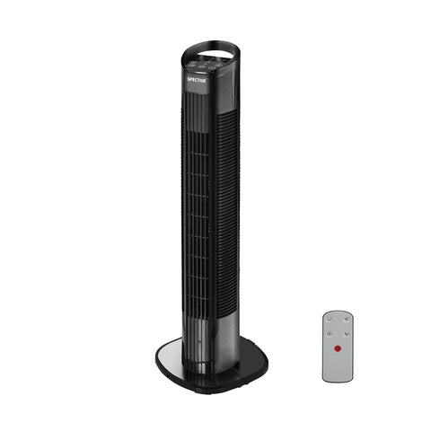 50W Tower Fan Bladeless Fan Black