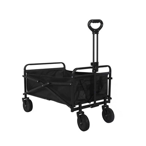 Garden Trolley Cart Foldable Picnic Black