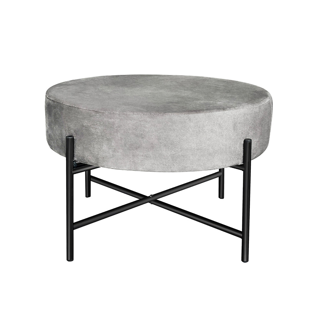 Round Dressing Vanity with Footstool: A Stylish Addition to Your Space