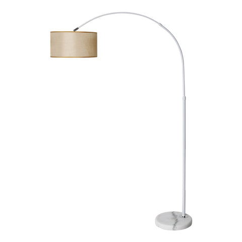 Modern LED Floor Lamp Reading Beige