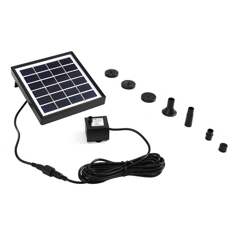 Solar Powered Water Fountain Pump