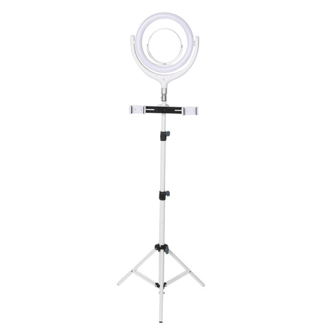 LED Ring Light with Tripod Stand Phone White