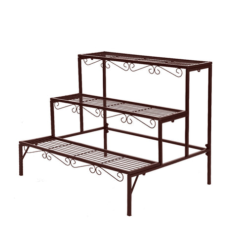 Stylish Plant Stand 3 Tier Rectangle