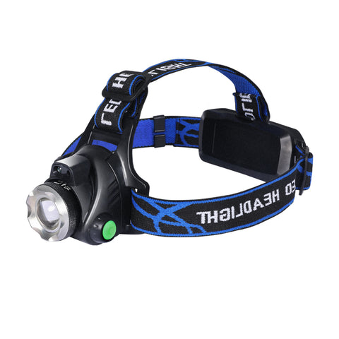 2x 500LM LED Headlamp Headlight Flashlight