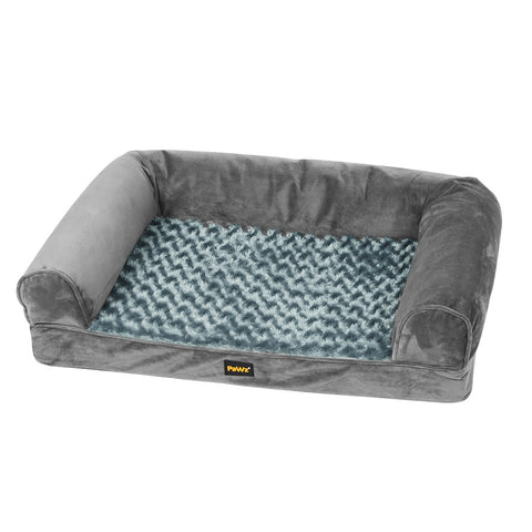 Pet Bed Sofa Dog Bedding Soft Warm XXL Grey XX-Large