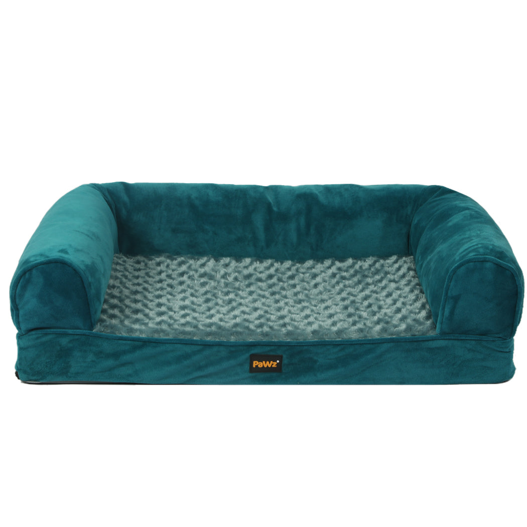 Pet Bed Sofa Dog Beds Bedding Soft M Blue Medium