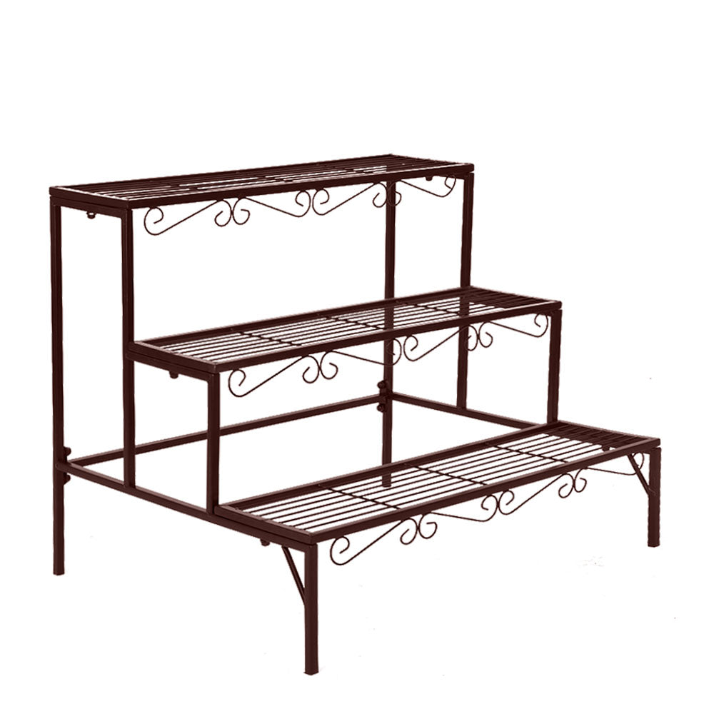 Stylish Plant Stand 3 Tier Rectangle